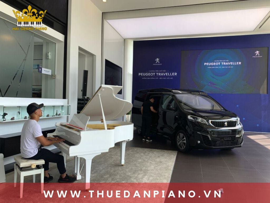 Cho thuê đàn piano ra mắt xe hơi | peugeot| Quận Bình Tân | Tp.HCM 
