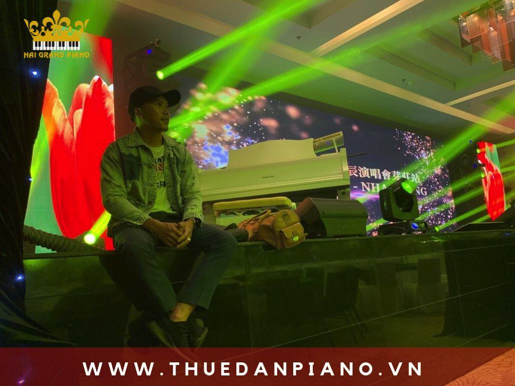 Thuê Đàn Grand Piano Biểu Diễn | Event Casino | Duyên Hà Resort
