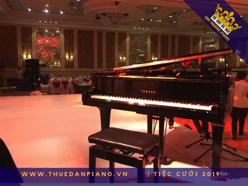 CHUYÊN CHO THUÊ ĐÀN GRAND PIANO BIỂU DIỄN TIỆC CƯỚI | Hotel Grand Saigon